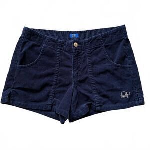 Vintage OP Ocean Pacific Corduroy Shorts Cord Blue 80s Women’s Size 7 3" Inseam